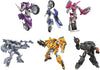 Transformers Studio Series 6 Inch Action Figure Deluxe Class - Set of 4