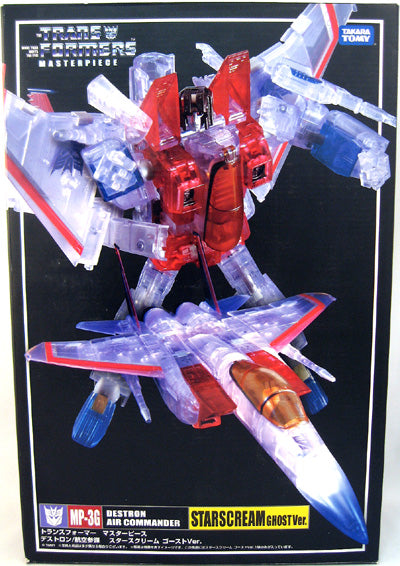 Transformers Takara 12 Inch Action Figure Masterpiece - Ghost Starscream MP-3G