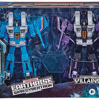 Transformers War For Cybertron Earthrise 7 Inch Action Figure Voyager Class Exclusive - Skywarp and Thundercracker