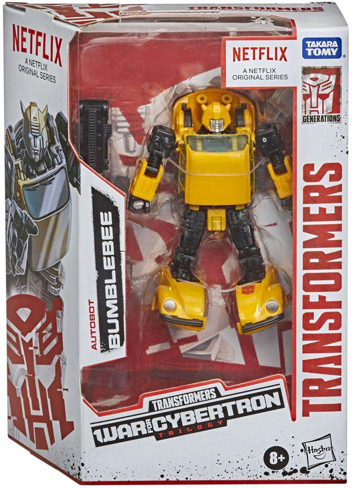 Transformers Netflix War For Cybertron Trilogy Bumblebee - Deluxe Transformers Netflix War For Cybertron Trilogy Bumblebee - Deluxe