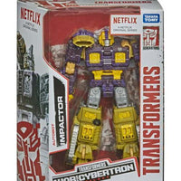 Transformers War For Cybertron Netflix Trilogy White 6 Inch Action Figure Deluxe Class Exclusive - Impactor