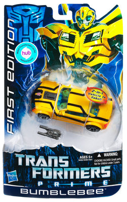 Transformers Prime 6 Inch Action Figure Deluxe Class (2011 Wave 1) - Bumblebee (First Edition)