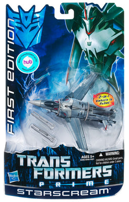 Transformers Prime 6 Inch Action Figure Deluxe Class (2011 Wave 1) - Starscream (First Edition)