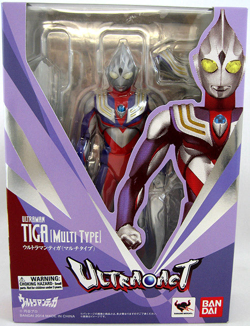 Ultraman 6 Inch Action Figure Ultra Act Series - Ultraman Tiga (Multi Type)