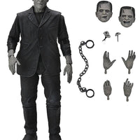 Universal Monsters 7 Inch Action Figure Ultimate - Frankenstein Black & White