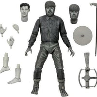 Universal monsters 7 Inch Action Figure Ultimate - Wolf Man Black & White