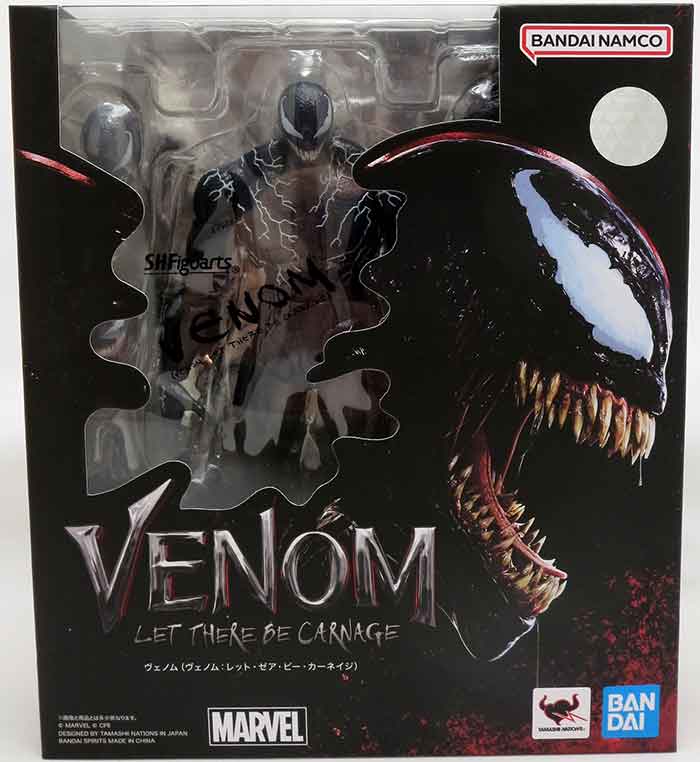 VENOM : LET THERE BE CARNAGE - Venom - Figurine PVC S.H. Figuarts 19cm :  : Figurine Bandai Tamashii Nations Marvel