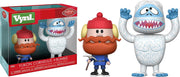 Vynl Rudolph The Red Nose Reindeer 3.75 Inch Action Figure - Yukon Cornelius & Bumble