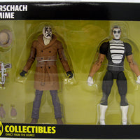 Watchmen Doomsday Clock 6 Inch Action FIgure 2-Pack Series - Rorschach & Mime