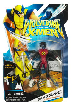 Wolverine & the X-Men Animated Action Figure 3 3/4 inch Series 2: Nightcrawler