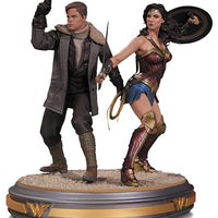 Wonder Woman Movie 13 Inch Statue Figure - Wonder Woman & Steve Trevor