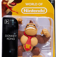 World Of Nintendo Donkey Kong Country 2.5 Inch Action Figure Limited Articulation Wave 1 - Donkey Kong