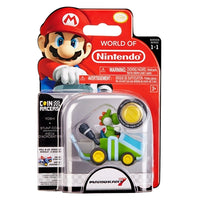World Of Nintendo Super Mario Kart 2 Inch Action Figure Coin Racers Wave 1 - Yoshi
