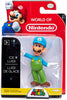 World Of Nintendo Super Mario 2.5 Inch Action Figure Limited Articulation Wave 1 - Ice Luigi