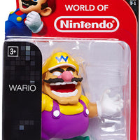 World Of Nintendo Super Mario 2.5 Inch Action Figure Limited Articulation Wave 1 - Wario