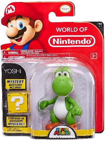 World Of Nintendo Super Mario 4 Inch Action Figure Wave 1 - Yoshi