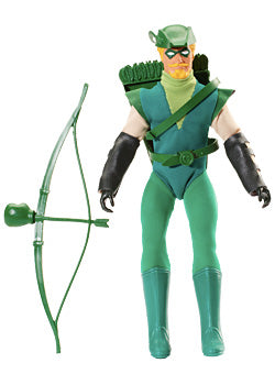 World's Greatest DC Heroes Retro 8 Inch Doll Figure Mattel Toys - Green Arrow Exclusive
