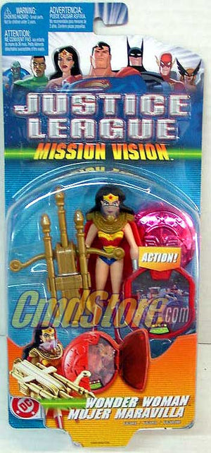 WONDER WOMAN (C0283) Mission Vision Justice League JLA Action Figure Mattel