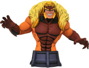 X-Men Animated 6 Inch Bust Statue - Sabretooth